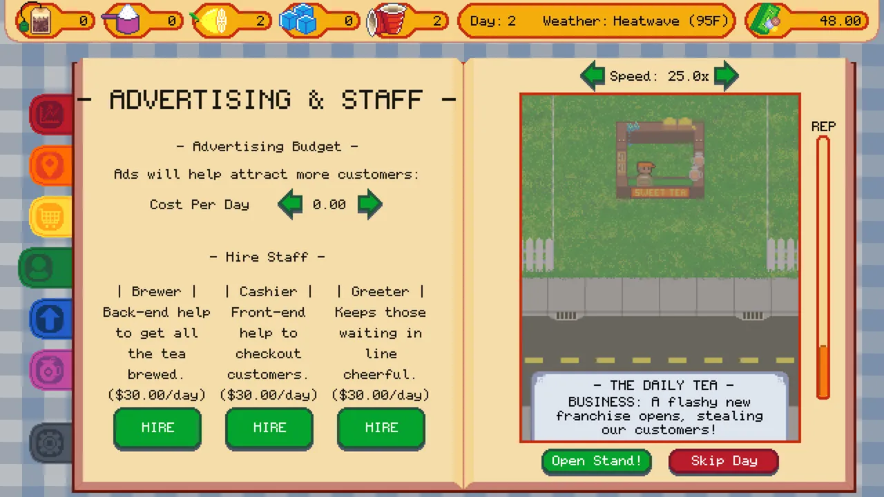 Sweet Tea Tycoon screenshot 1