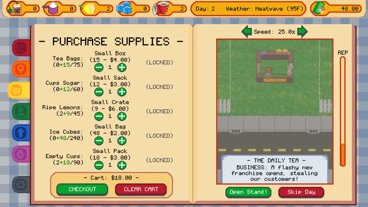 Sweet Tea Tycoon screenshot 5