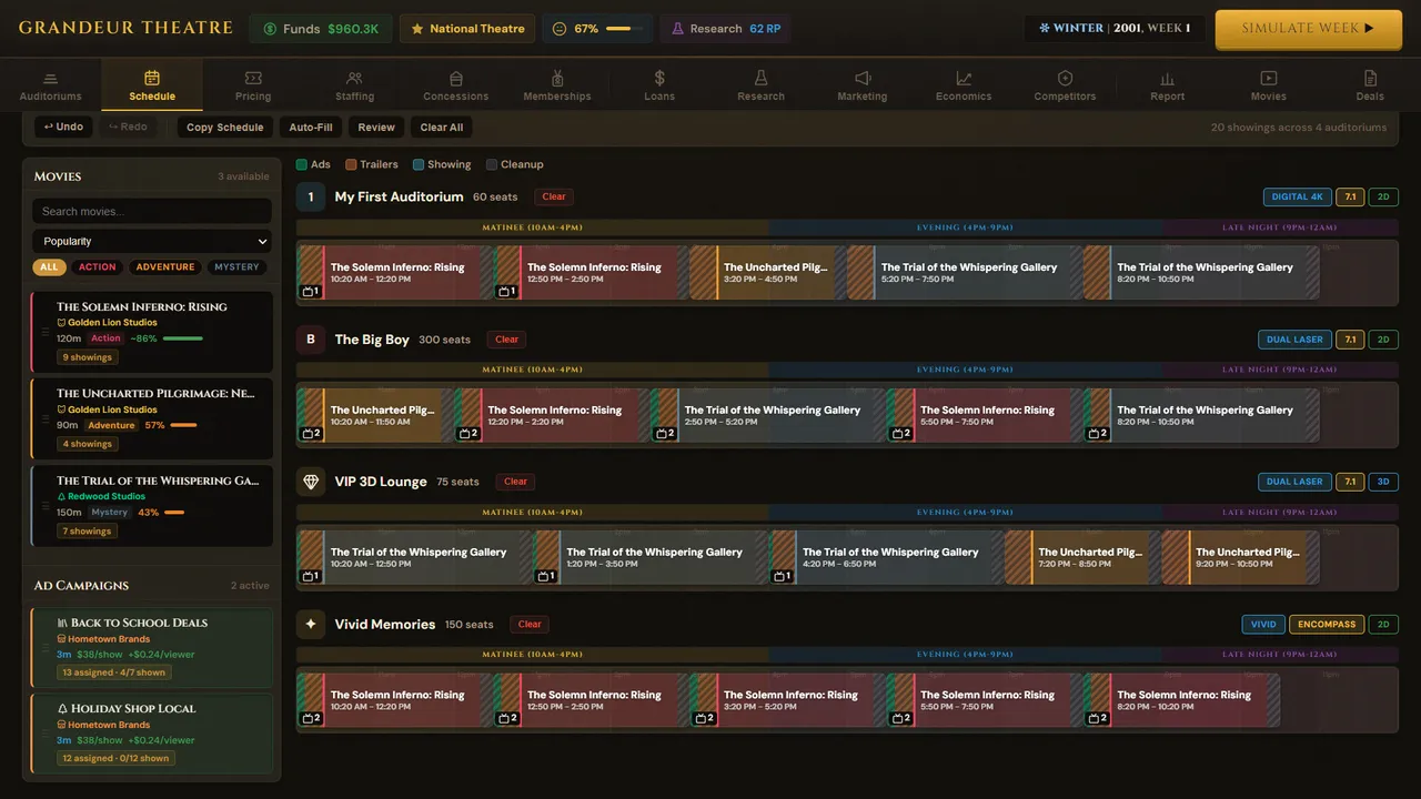 Box Office Mayhem: Theatre Tycoon screenshot 2