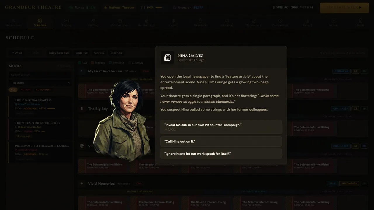 Box Office Mayhem: Theatre Tycoon screenshot 3