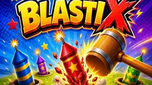 Blastix game artwork