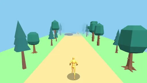 forest dash game artwork
