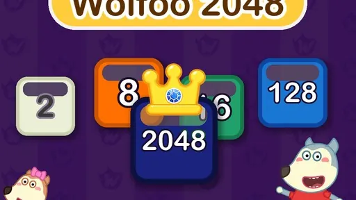 Wolfoo 2048 game artwork